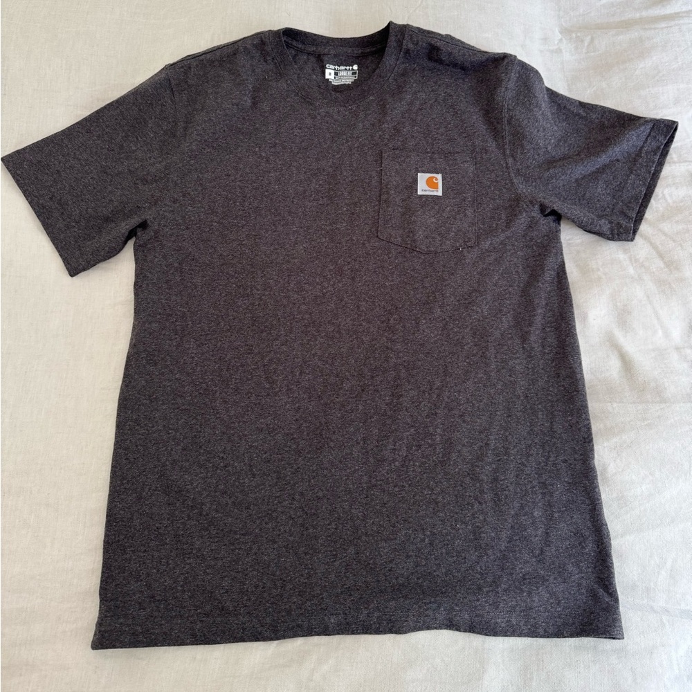 Carhartt Men's Charcoal Short Sleeve Tee